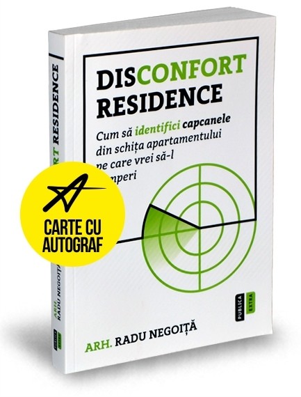 Disconfort Residence — carte cu autograf — cantitate limitată