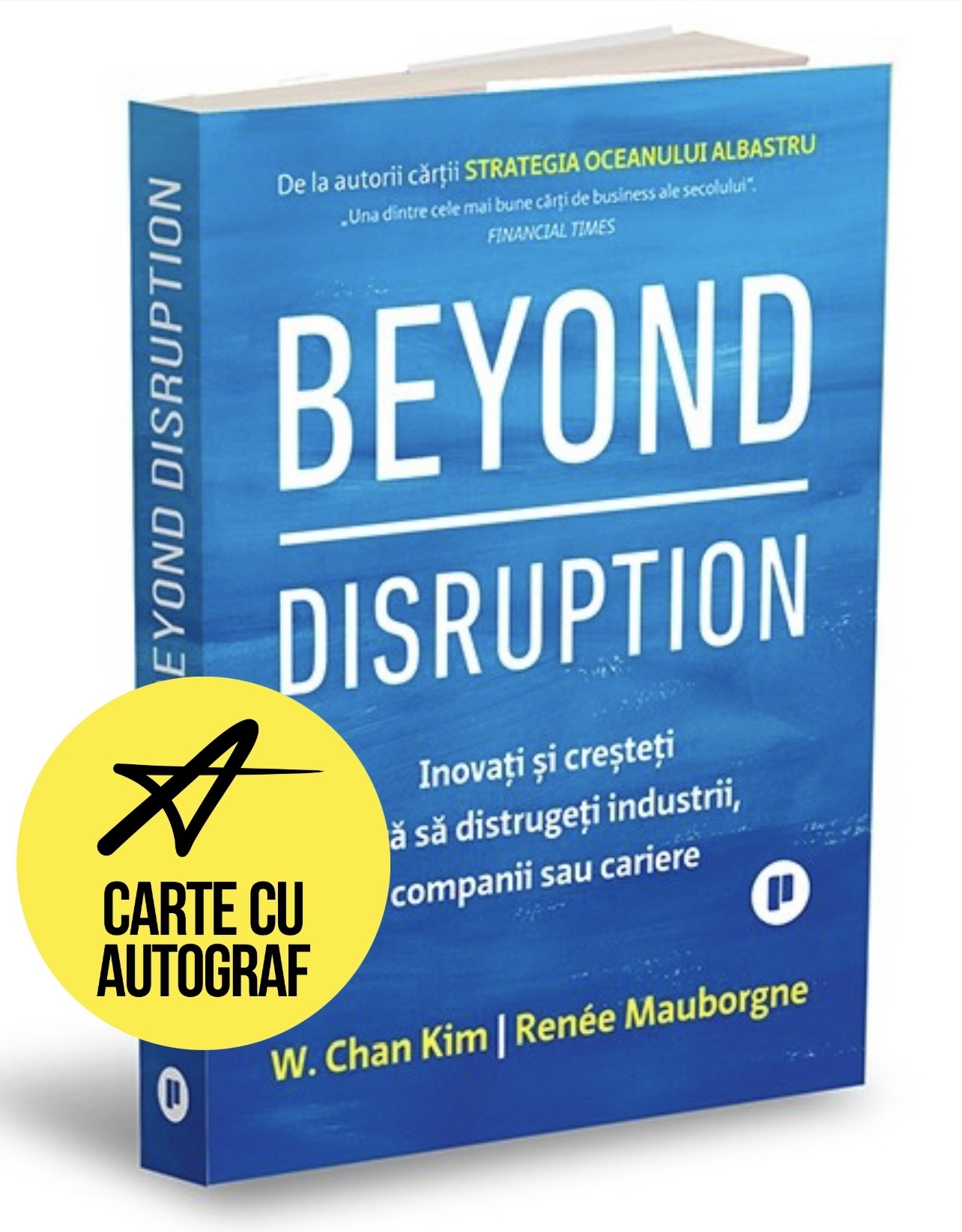 Beyond Disruption — carte cu autograf — cantitate limitată