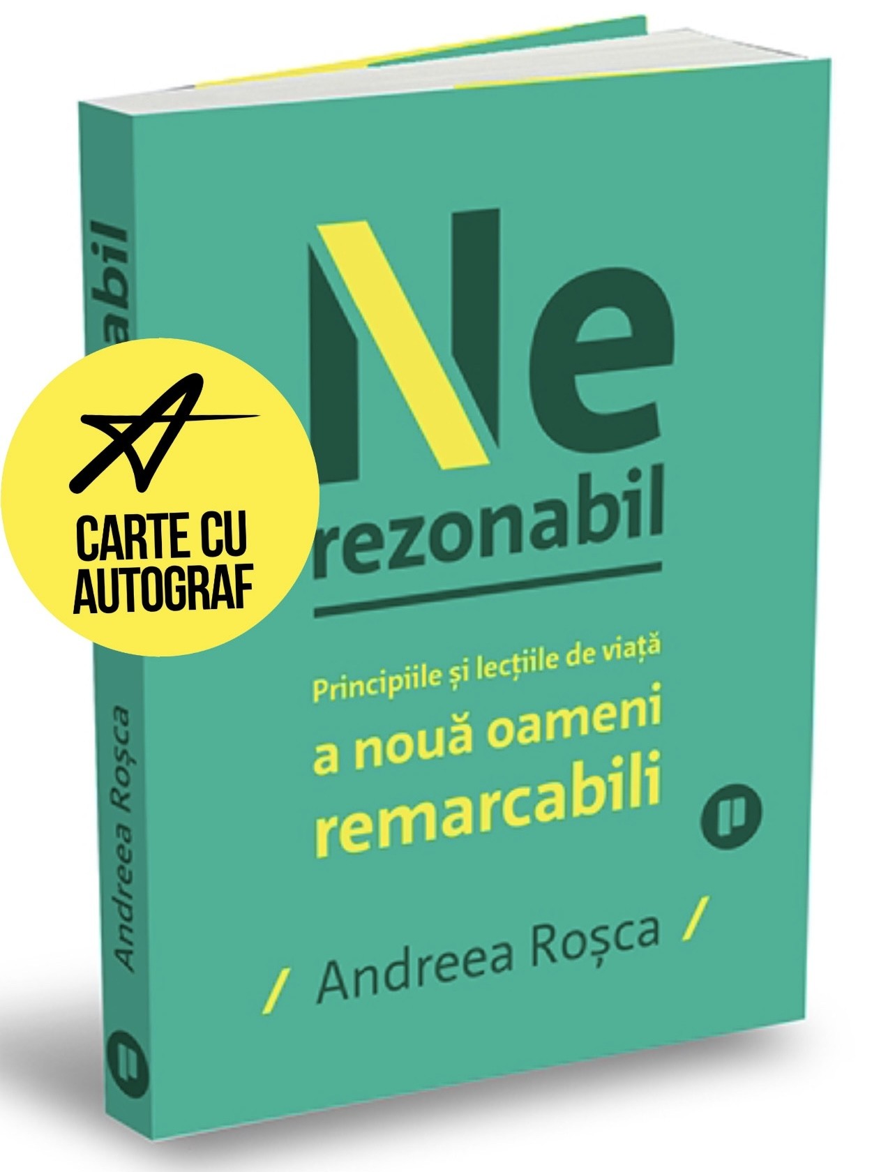 Nerezonabil — carte cu autograf — cantitate limitată