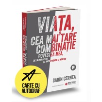 Viața, cea mai tare combinație — carte cu autograf — cantitate limitată