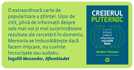 Creierul puternic Anders Hansen