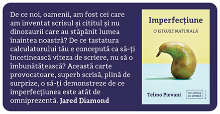 Imperfecțiune Telmo Pievani