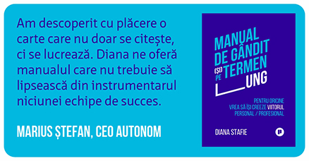 Manual de g&acirc;ndire și pe termen lung Diana Stafie