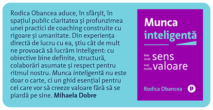 Munca inteligentă Rodica Obancea