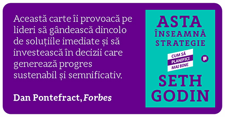 Asta înseamnă strategie Seth Godin