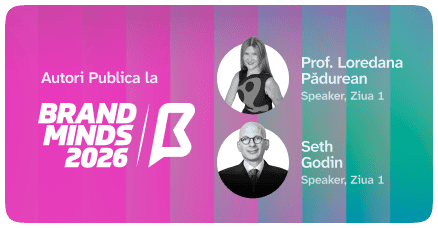 Cărțile autorilor Publica speakers la Brand Minds
