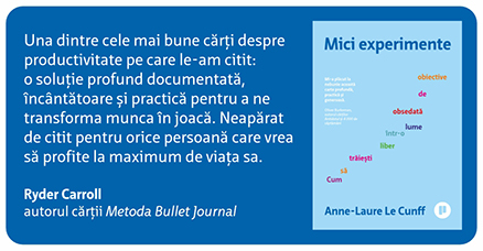 Mici experimente Anne-Laure le Cunff